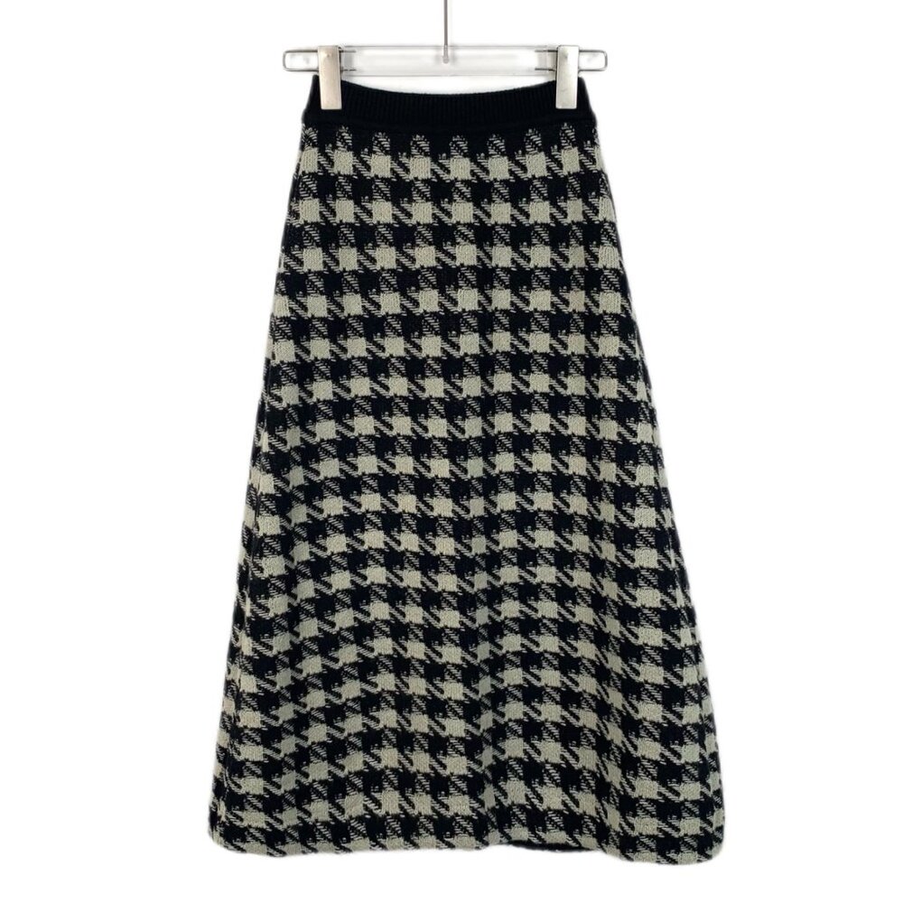 Gucci Colorblock Houndstooth Pattern Cashmere Cas… - image 1